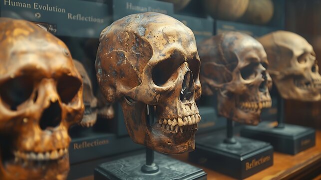 ilustração de hominídeo